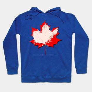 Maple Leaf Stamp light Hoodie